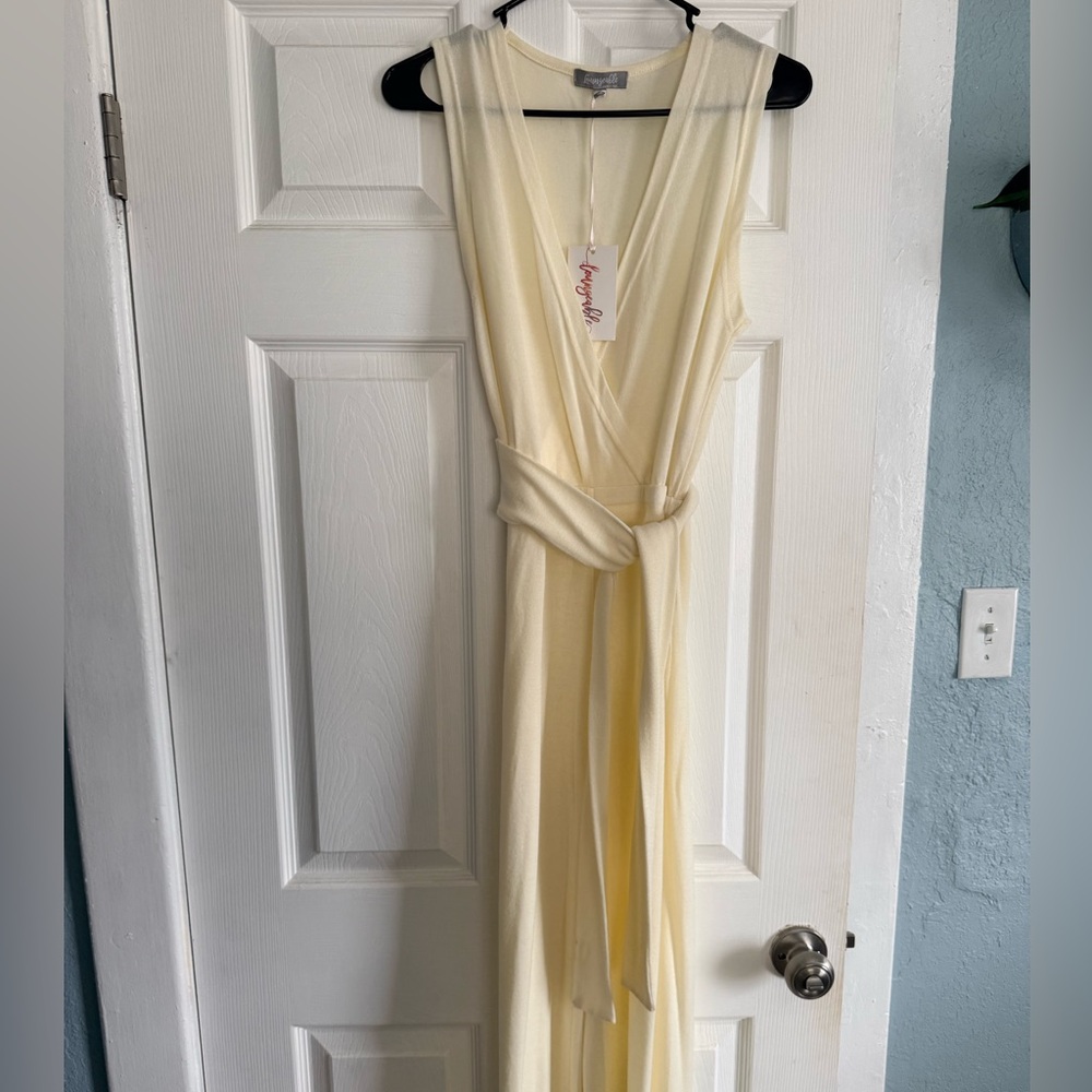 Elegant Cream Jumpsuit